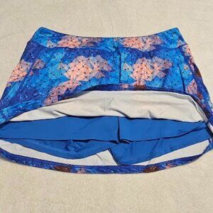 Activewear Woman's Skort - 2XL - Blue and Orange